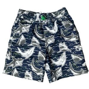Xtreme 4T BoysShark blue gray lined spf 50+ swim trunks